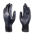 Guantes de mezcla de nitrilo de vinilo negro flexible sin polvo